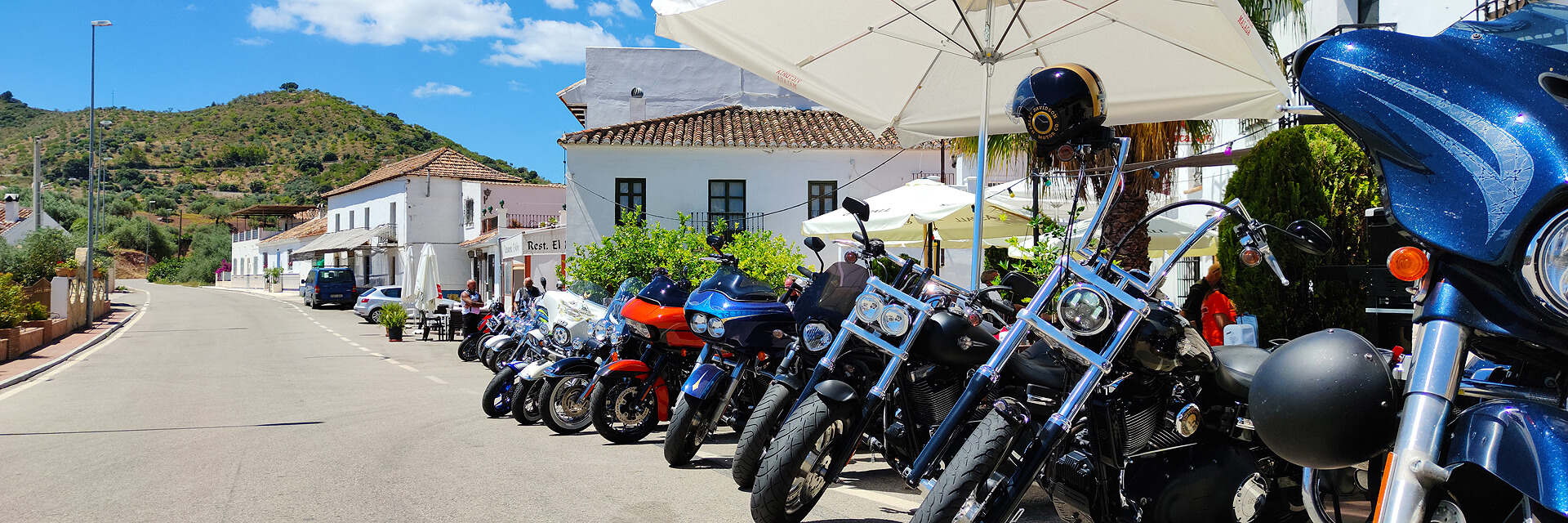 Impressionen von den Routen unserer Motorradtouren und Ausfahrten in Andalusien. Motorradreisen mit TourGuide in Spanien.