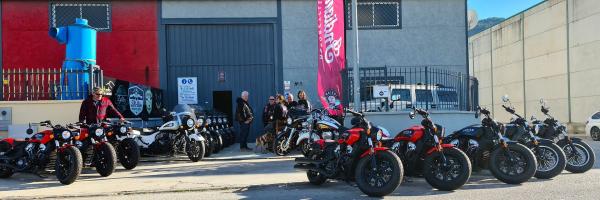 INDIAN Motorradvermietung ZM-Moto in Málaga