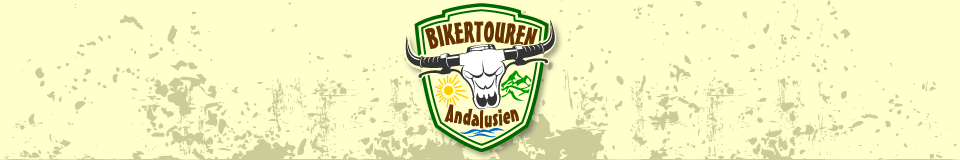 Bikertouren Andalusien. Motorradtouren und Mottorradreisen in Spanien. Unser Logo mit dem Stier.